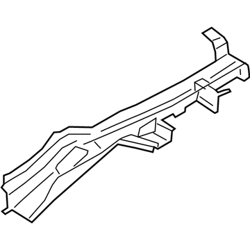 Hyundai 65720-J3000 Member Assembly-Rear Floor Side, RH