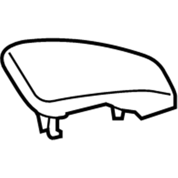 BMW 72-11-9-120-877 Cover, Belt Deflection Left