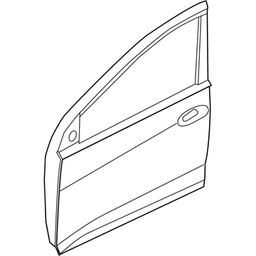 Hyundai 76004-3X000 Panel Assembly-Front Door, RH