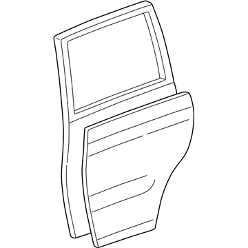 Toyota 67004-60400 Door Shell