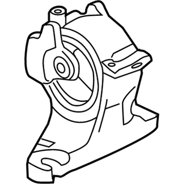 Honda 50850-SZT-E01 Rubber Assy., Transmission Mounting (MT)