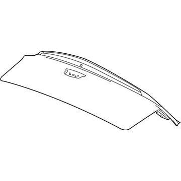 GM 84317518 Trunk Lid