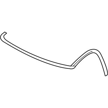 BMW 54-21-8-269-709 Hardtop Roof Frame Gasket