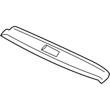 BMW 54-21-7-006-031 Cover, Windscreen Panel, Top