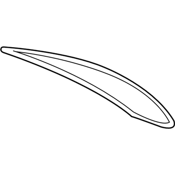 BMW 54-21-7-027-618 Inner Rear Window Seal