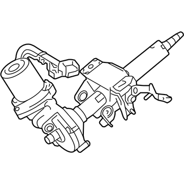 Lexus 45250-75121 Column Assembly, Electrical