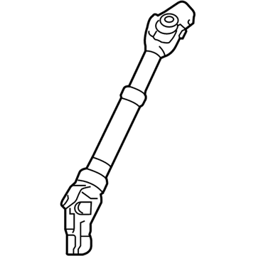 Lexus 45260-75040 Shaft Assembly, Steering