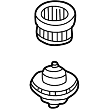 GM 89018747 Fan & Motor