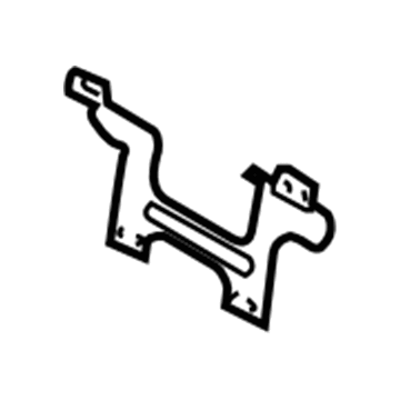 Kia 848403F000 Bracket-Crash Pad Reinforcement, LH