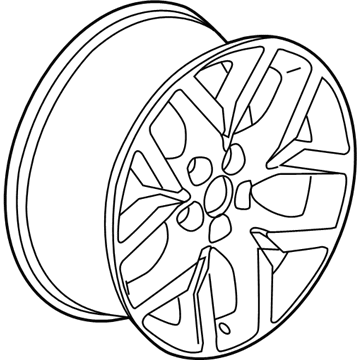 GM 84507697 Wheel, Alloy