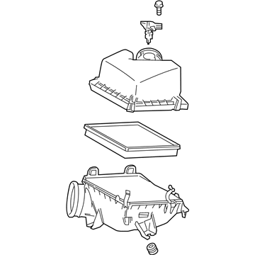 Toyota 17700-0P240 Air Cleaner Assembly