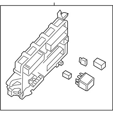 GM 23492061 Fuse & Relay Box