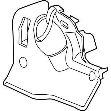 Honda 53321-TGG-A00 Cover, Steering Joint(LH)