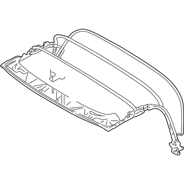 BMW 54-31-8-397-648 Folding-Top Frame