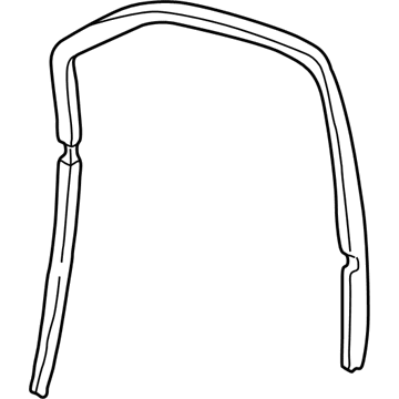 Mopar 55360959AC Seal-Glass Channel Run