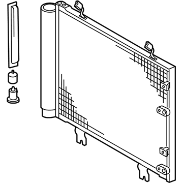 Lexus 88460-53060 CONDENSER Assembly