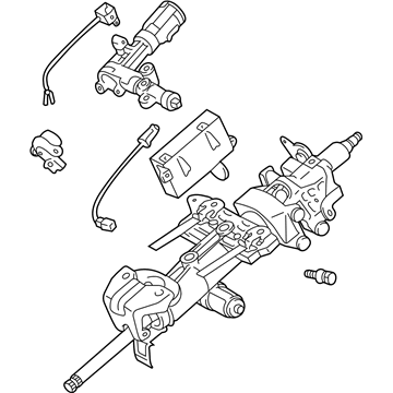 Lexus 45810-60010 Gear Assy, Tilt Steering, W/Motor