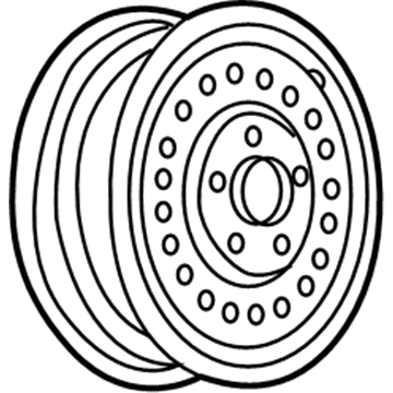 GM 9591875 Wheel