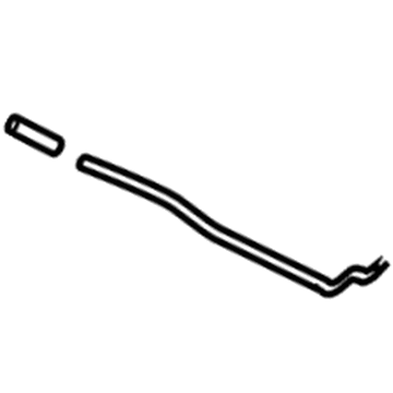 BMW 51-22-7-270-003 Operating Rod, Door Rear Left