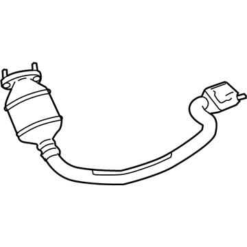 GM 15947643 Converter & Pipe