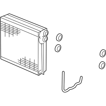 Honda 80215-SHJ-A02 Evaporator Sub-Assembly