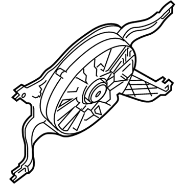 Ford JL3Z-8C607-C Fan Module