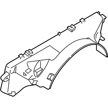 Ford JL3Z-8146-C Upper Shroud