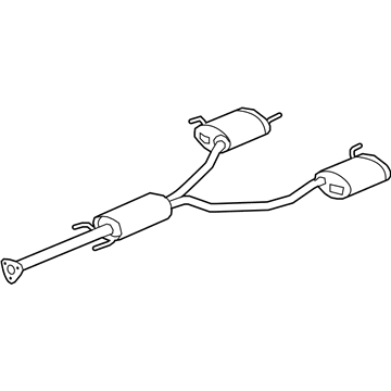 Honda 18307-SZA-A02 Muffler, Exhuast