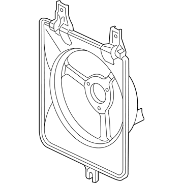 Honda 38615-RCA-A00 Shroud, Air Conditioner