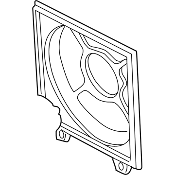 Hyundai 97735-25000 Shroud