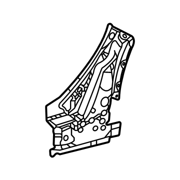 Lexus 61073-78010 BRACE SUB-ASSY, QTR