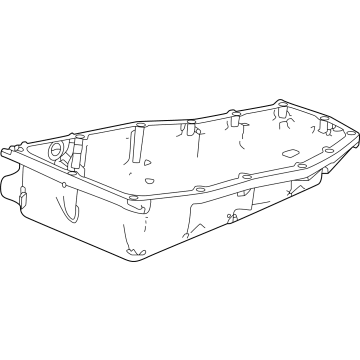 Honda 21151-5LJ-000 Pan, Oil