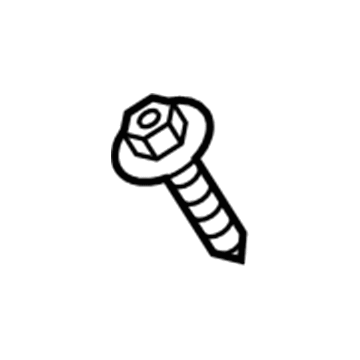 BMW 33-55-6-790-958 Hex Screw With Collar