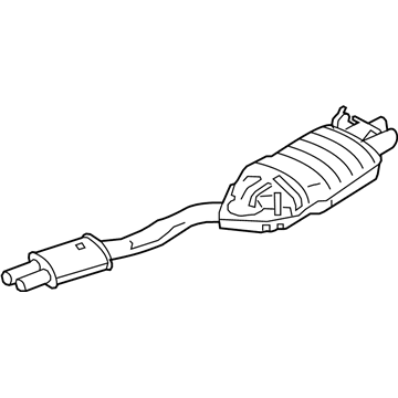 BMW 18-30-3-428-038 Rear Exhaust System