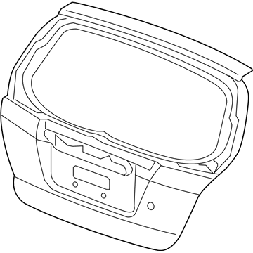 Honda 68100-SLN-A91ZZ Tailgate (DOT)