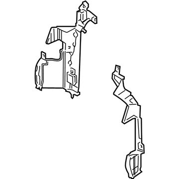 Nissan 62822-1FC0A Guide-Air, Front RH