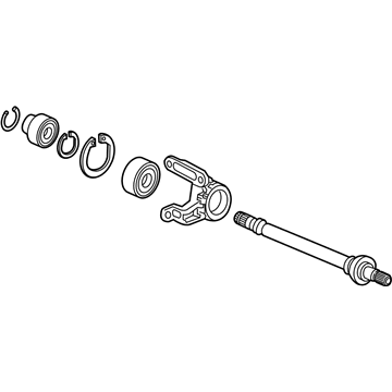 Honda 44500-T6C-J00 Shaft Assembly, Half