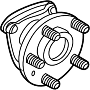 GM 89047639 Hub & Bearing