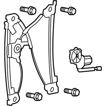 Ford 9L3Z-1523201-C Window Regulator