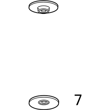 GM 42582759 Insulator-Rear Coil Spring