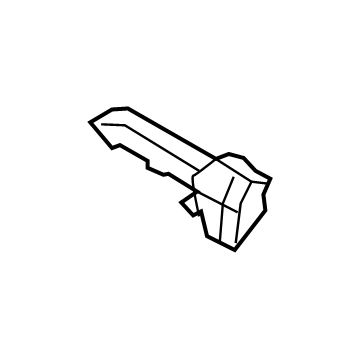 Hyundai 97279-S8000 Duct-Shower, LH