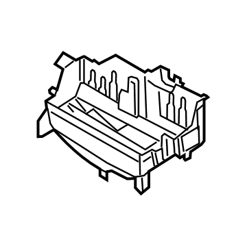 Hyundai 97137-S8000 Case-Heater & EVAPORATOR, LWR