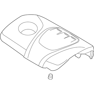 Kia 292402B150 Engine Cover Assembly