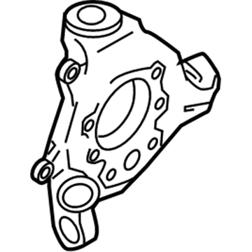 Infiniti 43019-CG000 Housing-Rear Axle, LH