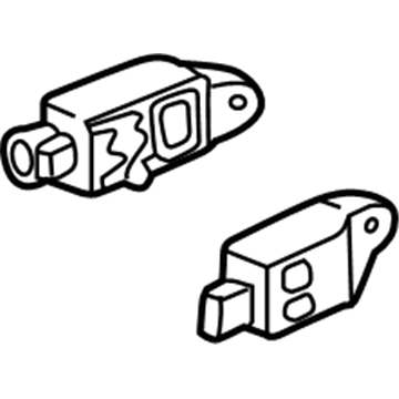 Honda 77930-SDA-L00 Sensor Assy., R. Bracket (Trw)