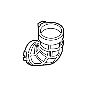 Honda 17252-6C1-A00 Tube, Air Inlet