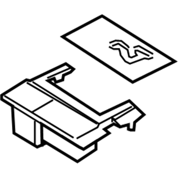 Nissan 96941-CB80A FINISHER - Console Indicator