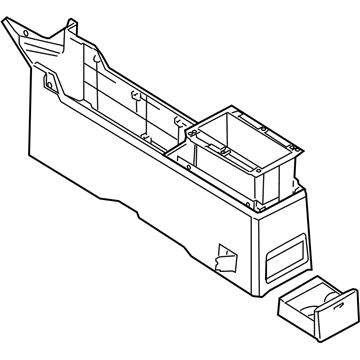 Nissan 96915-CA02A Console-Lower