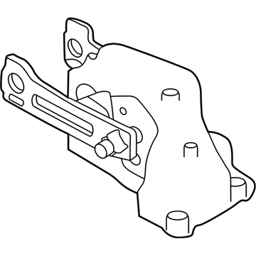 Nissan 11360-6CA0A Rear Engine Mounting Buffer Assembly