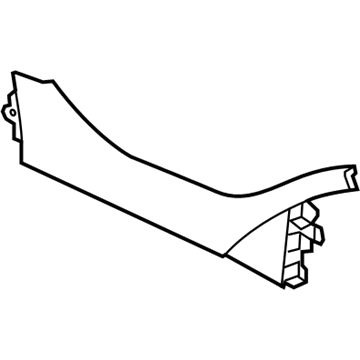 Toyota 58812-47010-B0 Side Trim